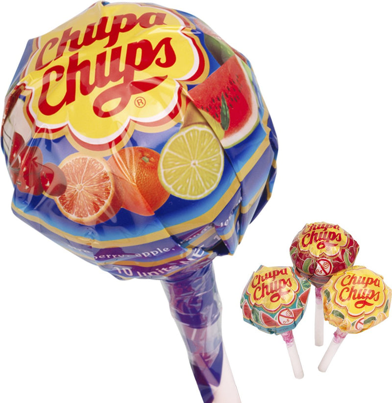Chupa chups mini megachups - caramelle - 1x10 pezzi