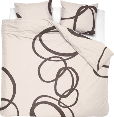 Cinderella - studio - duvet cover - cotton - 200x200 220 cm + 2 pillowcases 60x70 - ivory