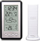 Technoline ws 9130 - estación meteorológica - estación de mesa o de pared - temperatura interior y exterior - visualización de la hora radiocontrolada - alarma - repetición - plateado - negro
