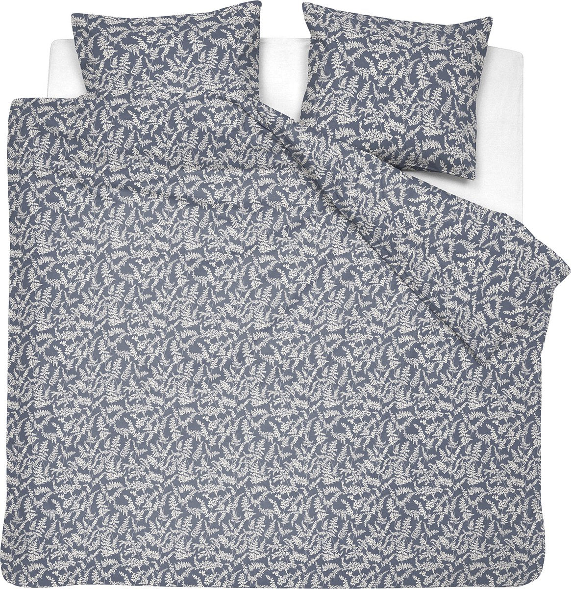 Cenicienta lotta - funda nórdica - algodón - 240x200 220 cm - azul + 2 fundas de almohada 60x70
