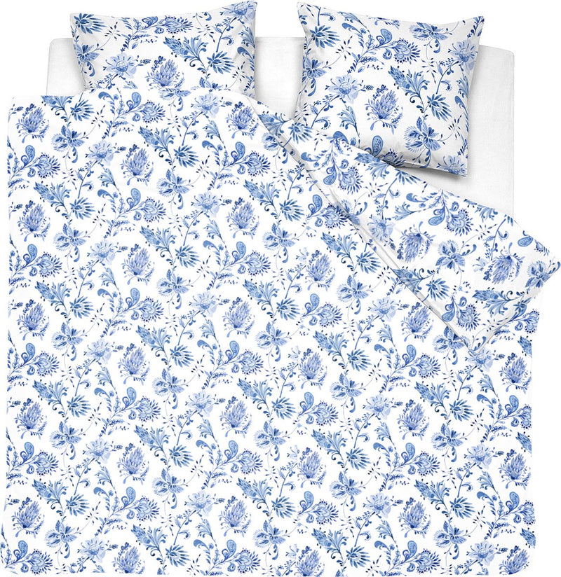 Cenicienta - gloria - funda nórdica - algodón - 240x200 220 cm + 2 fundas de almohada 60x70 - azul