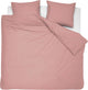 Copripiumino weekend Cenerentola - matrimoniale - cotone - letti gemelli - 240x200 220 cm - rosa + 2 federe 60x70