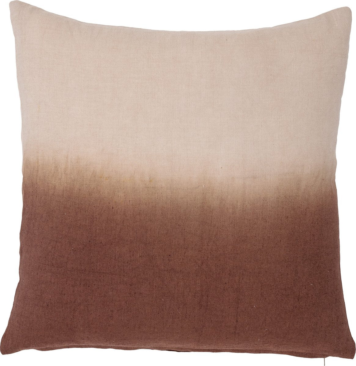 Cuscino Gail Bloomingville, marrone, lino