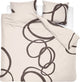 Cenerentola - studio - copripiumino - cotone - 260x200 220 cm + 2 federe 60x70 - avorio