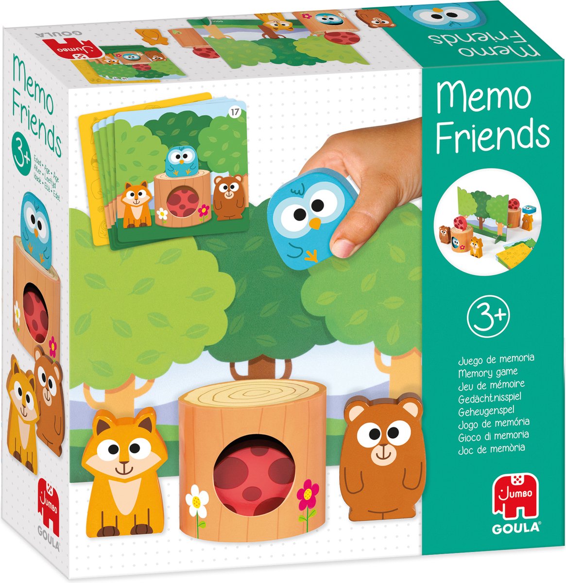 Goula jumbo - - memovrienden - kinderspel