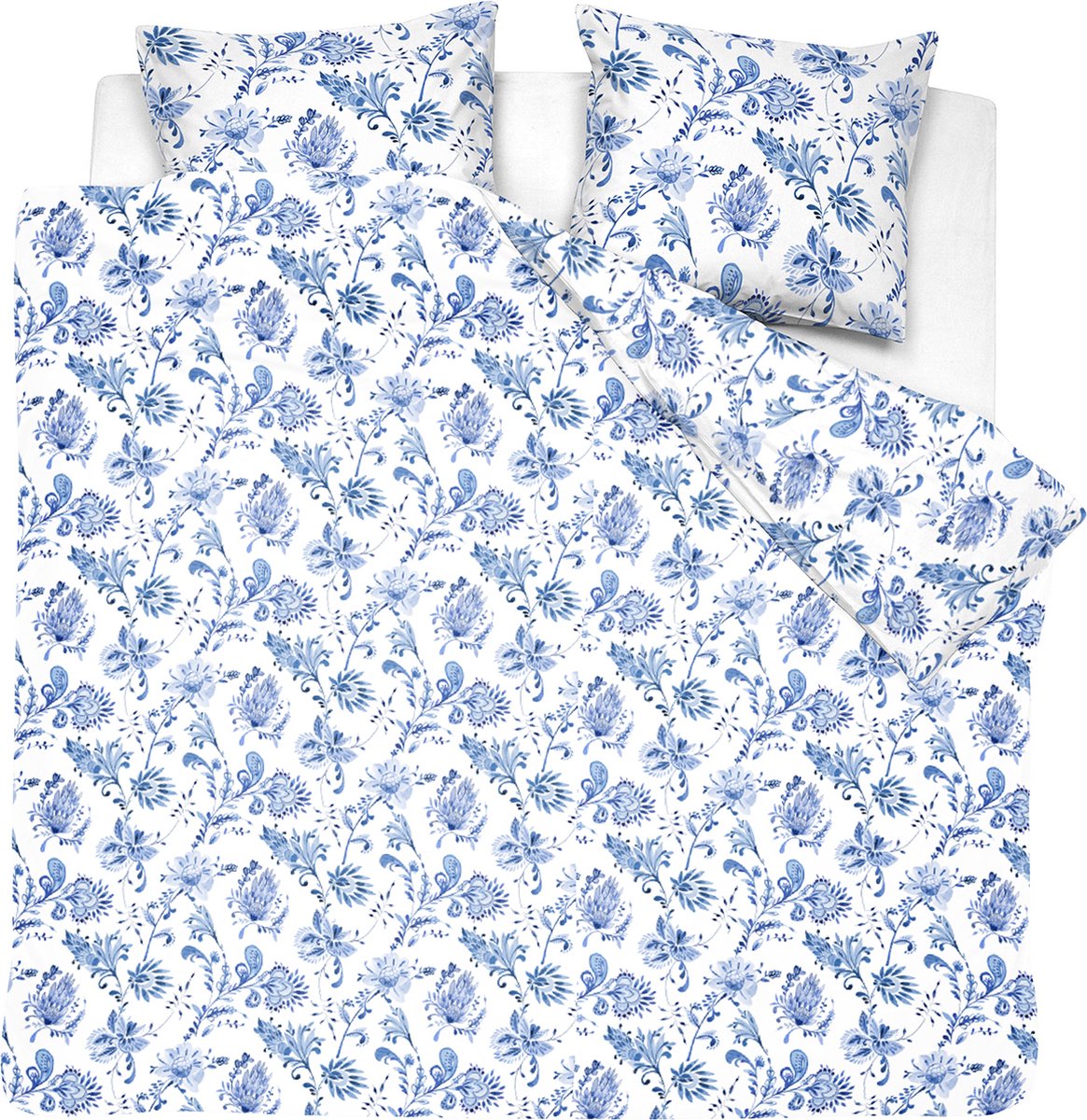 Cenerentola - gloria - copripiumino - cotone - 240x200 220 cm + 2 federe 60x70 - blu
