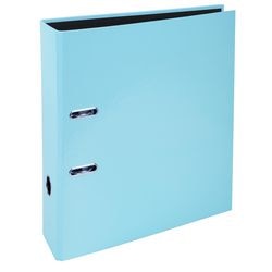Ordner exacompta acquerello prem touch a4 80 mm blu pastello 2 anelli 10 pezzi
