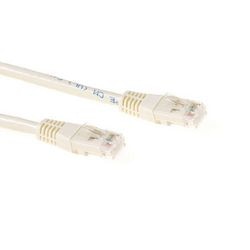 Cable de conexión U utp cat6 ley ib8420 marfil