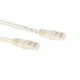 Cable de conexión U utp cat6 ley ib8420 marfil