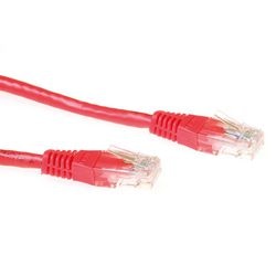 Cavo patch UTP Cat6 ACT IB8500 rosso