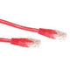 Cavo patch UTP Cat6 ACT IB8500 rosso