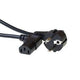 Cable de alimentación act ak5018 cee7 7 macho acodado - c13 2 m negro