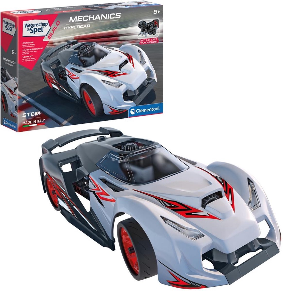 Clementoni Science Game Build Racing Car