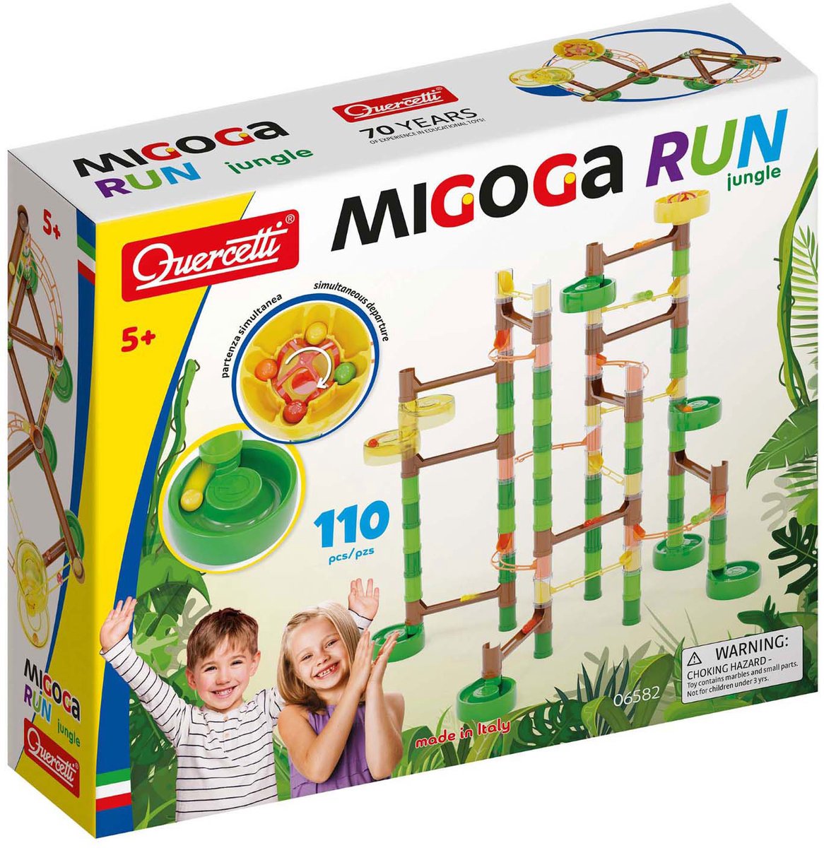 Quergetti Knikkeraan Migoga Jungle, 110dlg.