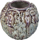 Vaso collezione Hd uccelli terracotta 22x22x19,5cm
