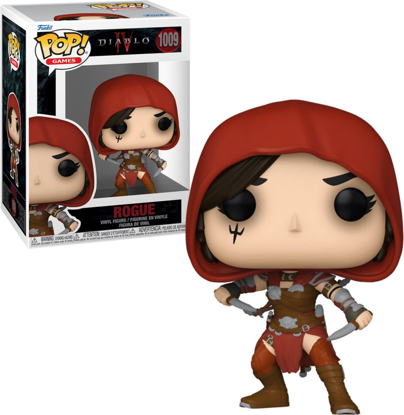 Funko diablo 4 - personaggio in vinile canaglia 1009 pop! multicolore