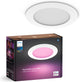 Philips hue inbouwspot dun - wit en gekleurd licht - ø170 mm - wit