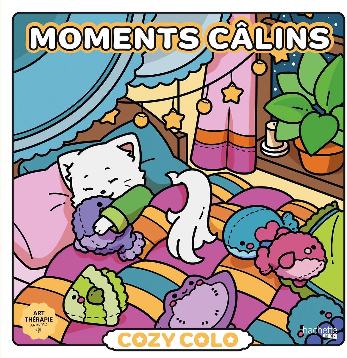 Hachette Heroes atelier créatif autres licenses cosy colo Cosy colo - momenti calins momenti coccolosi - hachette - libro da colorare per adulti e bambini