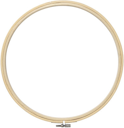 Madera de marco de bordado, Ø 25 cm