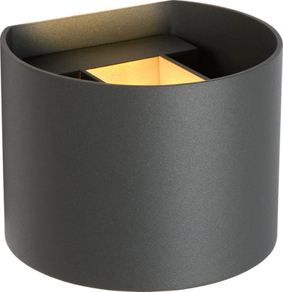 Lucide xio - lámpara de pared - LED regulable - G9 - 1x3,5W 2700K - ángulo de haz ajustable - gris