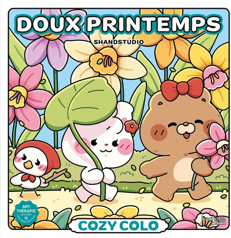 Hachette Heroes atelier créatif autres licenses cosy colo cosy colo - doux printemps