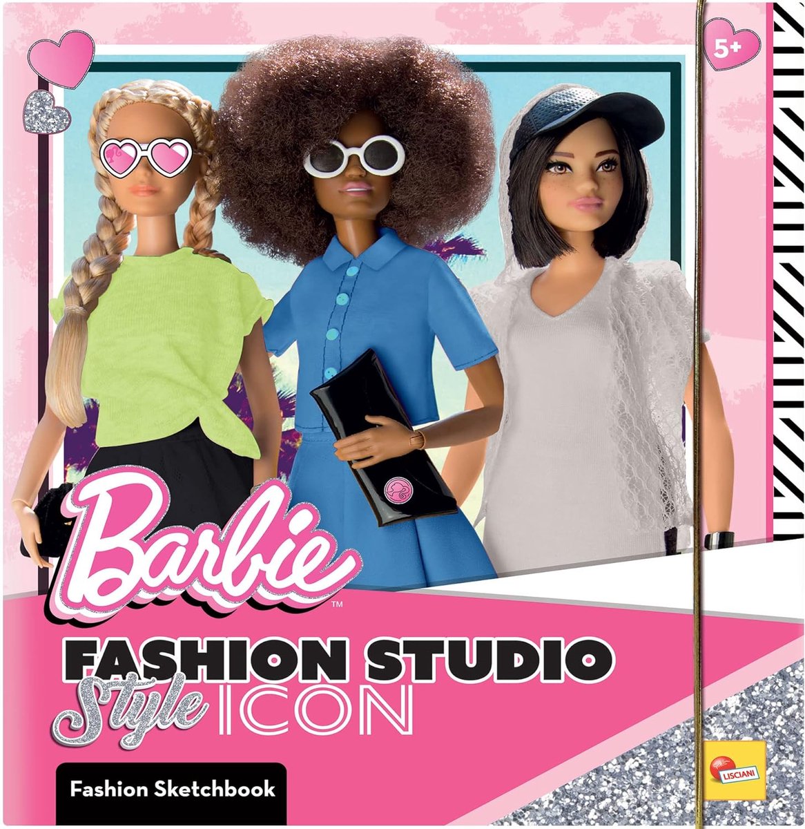 Icono de estilo cuaderno de bocetos de Barbie Lisciani - estudio de moda
