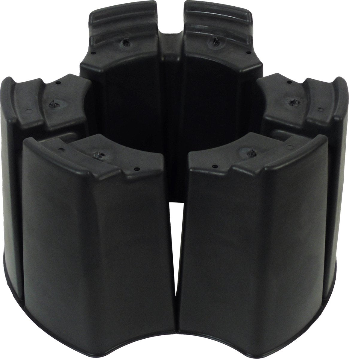 Nature - supporto per botte della pioggia - h31,5 x ø53 cm - nero - per botte della pioggia 120 l 210 l 250 l