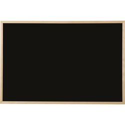 Chalkboard bi office pine 900x600mm black
