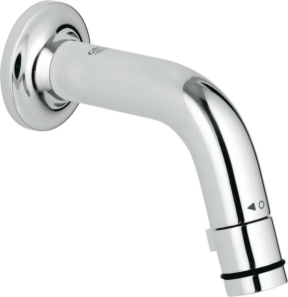 Grohe universal wandgemonteerde fonteinkraan - 1 2'' - zonder waste - korte uitloop - chroom - 20205000