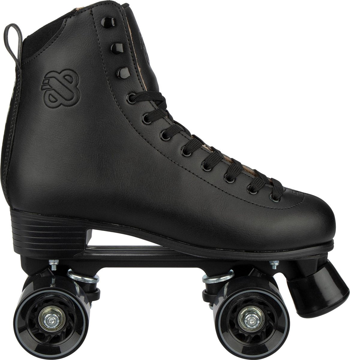 Nijdam rolschaatsen leer - ramblin' roller - zwart - maat 40