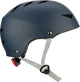Nijdam skate helm verstelbaar - blue streak - maat m - blauw grijs