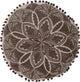 Cuscino Cizzy collezione creativa, marrone, cotone