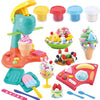 Playgo delizioso set di argilla per gelato - 4 vasi di terracotta