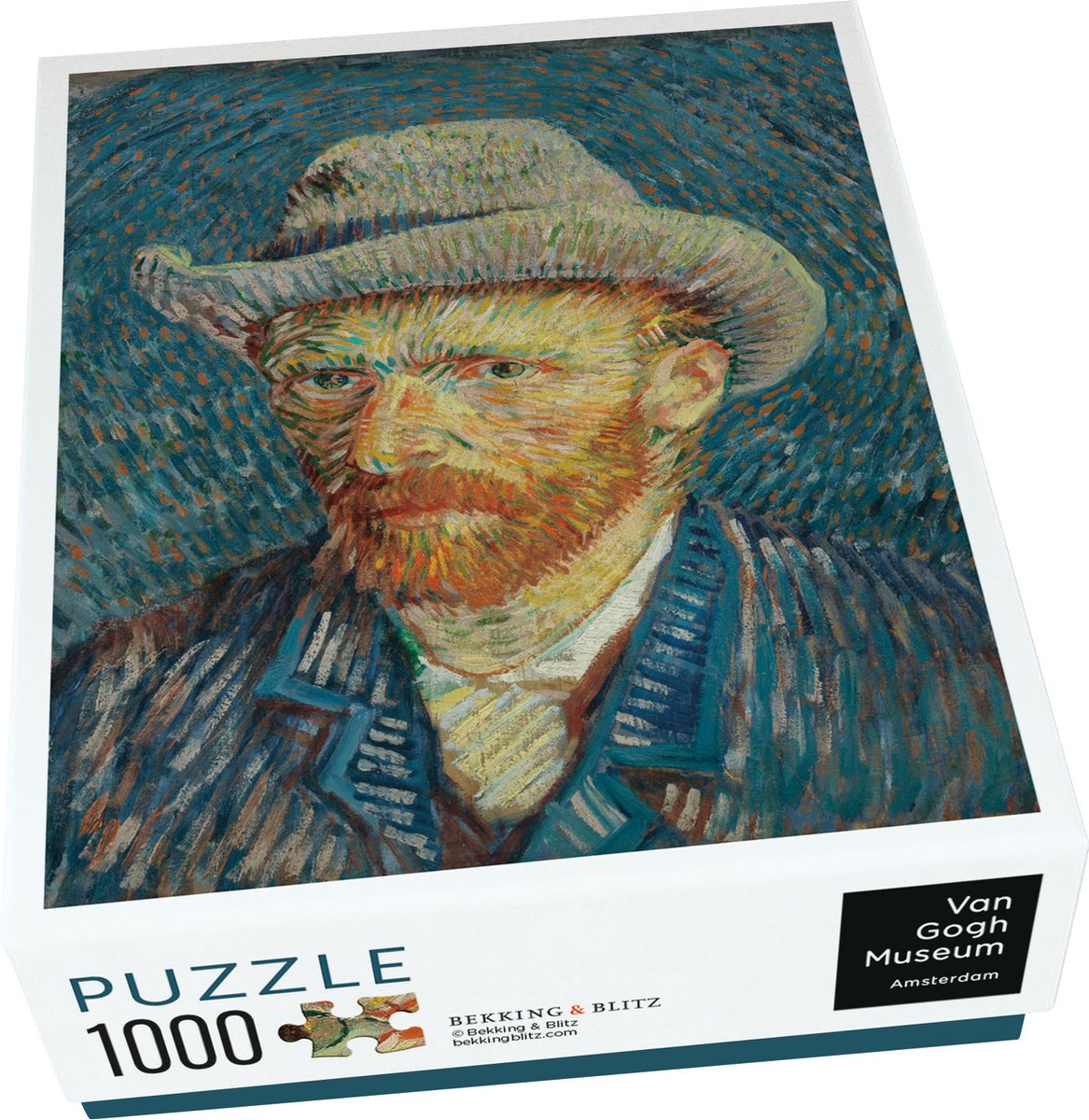 Bekking blitz - puzzle - 1.000 pezzi - arte - autoritratto - autoritratto - vincent van gog - museo van gogh amsterdam