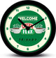 Pyramid international friends - central perk - welcome - bureauklok - groen - 12cm