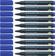 Schneider schrijfwaren schneider permanent marker - maxx 130 - ronde punt - schrijfkleur blauw - doos 10 stuks