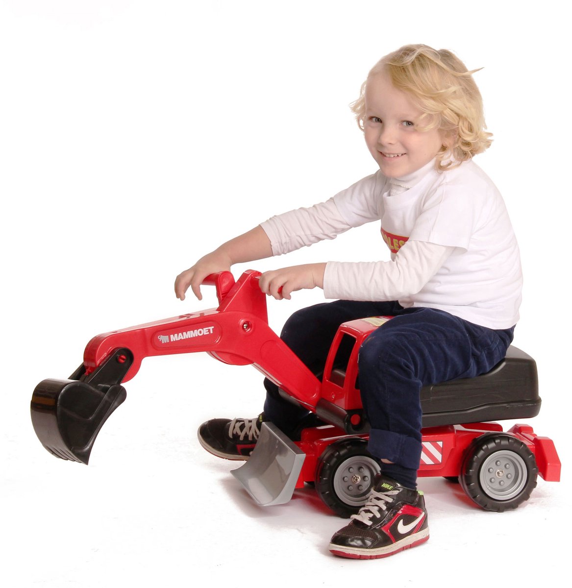 Toys Mammoet Cavallino Mammoet Excavator Ride on
