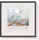Walther new lifestyle - cornice in plastica - misura foto 30x30 cm - nera