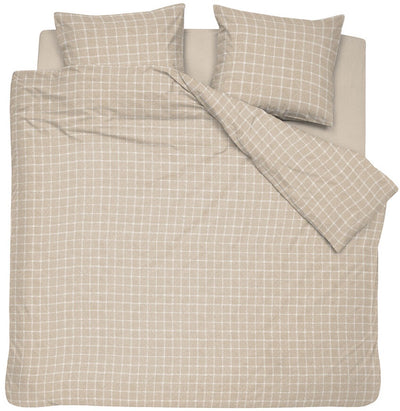 Copripiumino Cenerentola carré flanella - naturale - 200x220