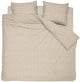 Cinderella dekbedovertrek carre flanel - naturel - 200x220
