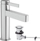 Hansgrohe finoris - miscelatore lavabo - funzionamento monocomando - con scarico - 110mm - cromo