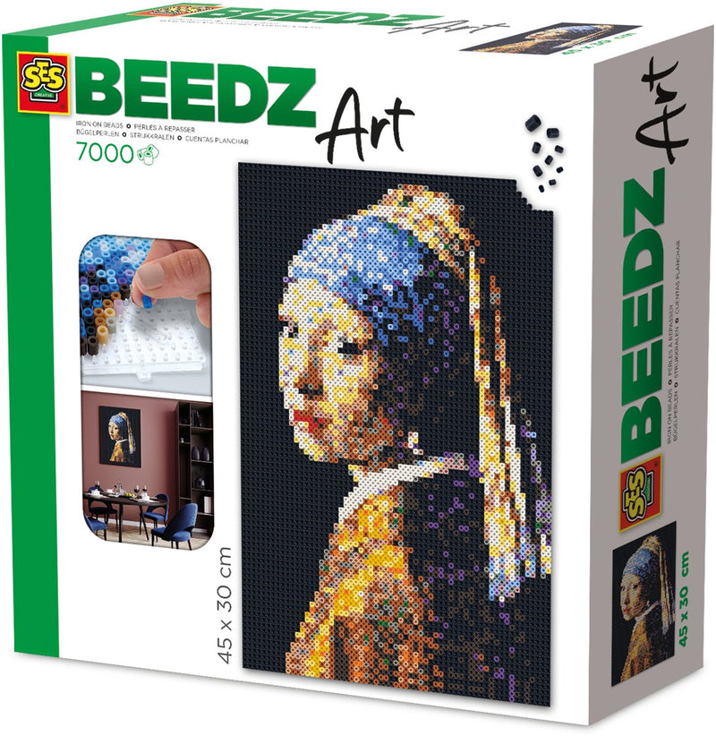 Ses Beedz Art - Vermeer, ragazza con la perla