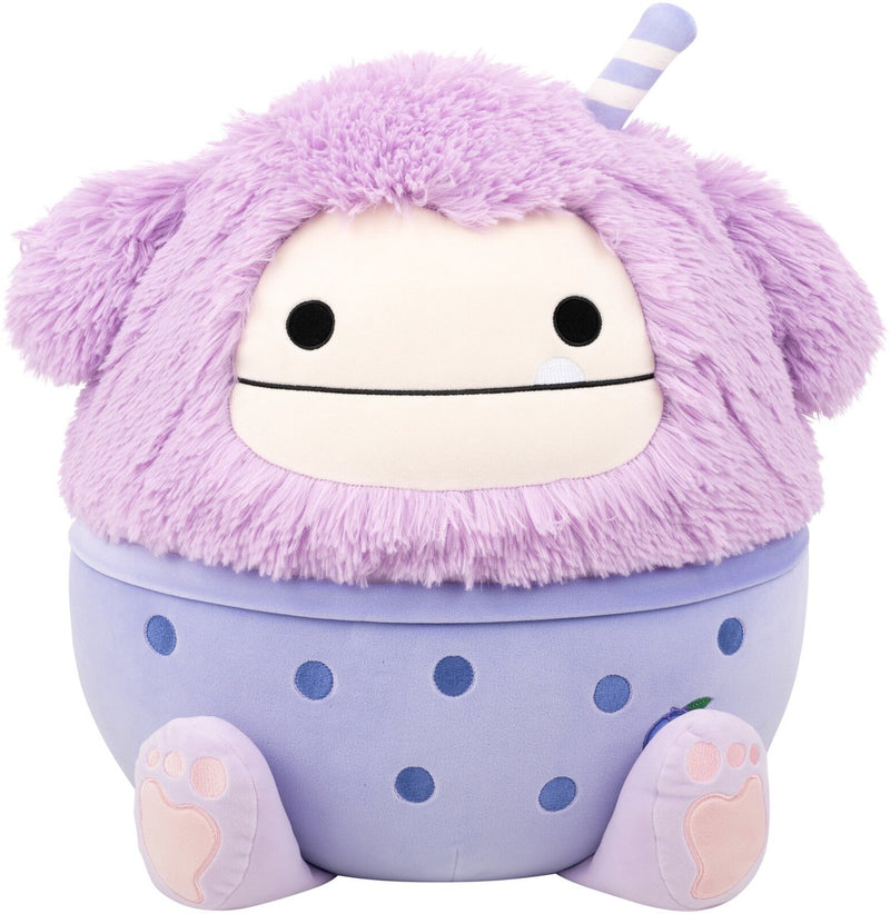 Jazwares Squishmallows Peluche Peluche - Dilka The Boba Lavanda Bigfoot - 40 cm