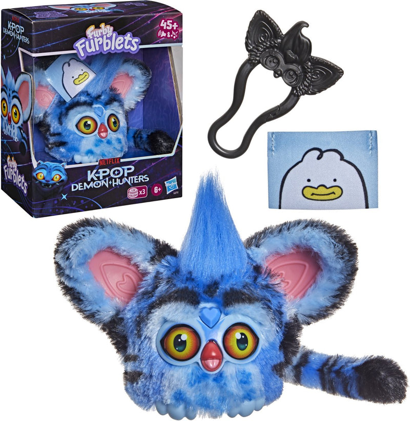 Hasbro furby furblets kpop cacciatori di demoni derpy tigre