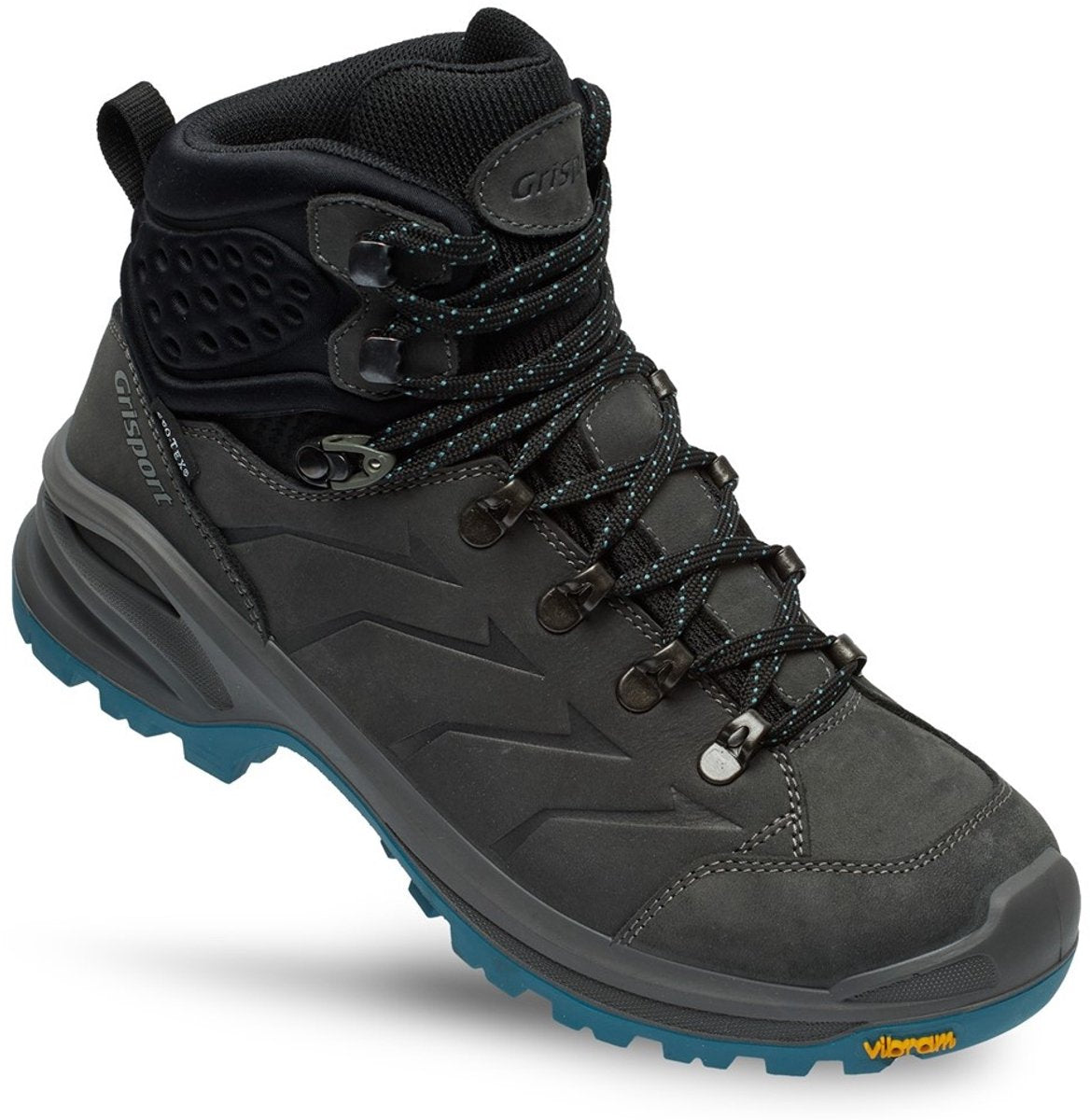 Grisport terrain mid wandelschoenen unisex - anthracite - maat 41