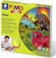Fimo kids 8034 - pasta da modellare termoindurente - set da gioco - dino