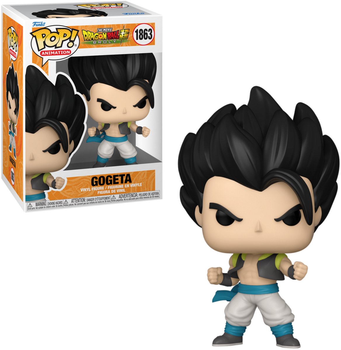 Funko pop animation: dragon ball super: broly - gogeta pop #1863