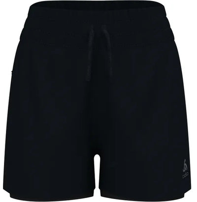 Odlo zeroweight 3 inch 2-in-1 hardloopshort 2.0 - vrouwen - zwart - s