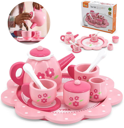Viga tea set, h: 9.5 cm, d 24 cm, 9 parts 1 box