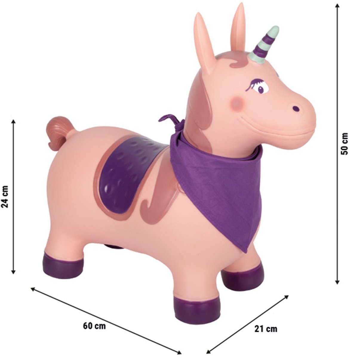 Small foot - unicornio inflable 24cm